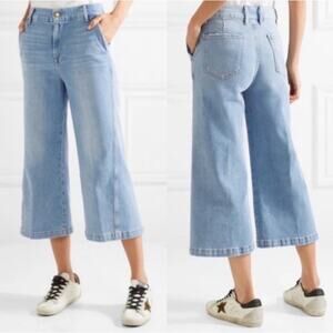 Frame Denim Light Blue Wide Leg Jeans